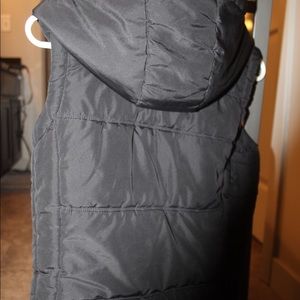 Small Black Fur Vest